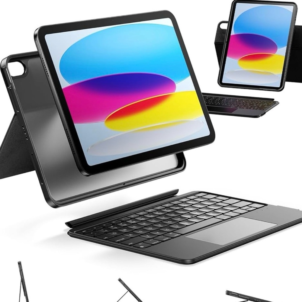 🎉FINAL PRICE🎉HOU iPad A16 11th/10th Generation Case with Keyboard